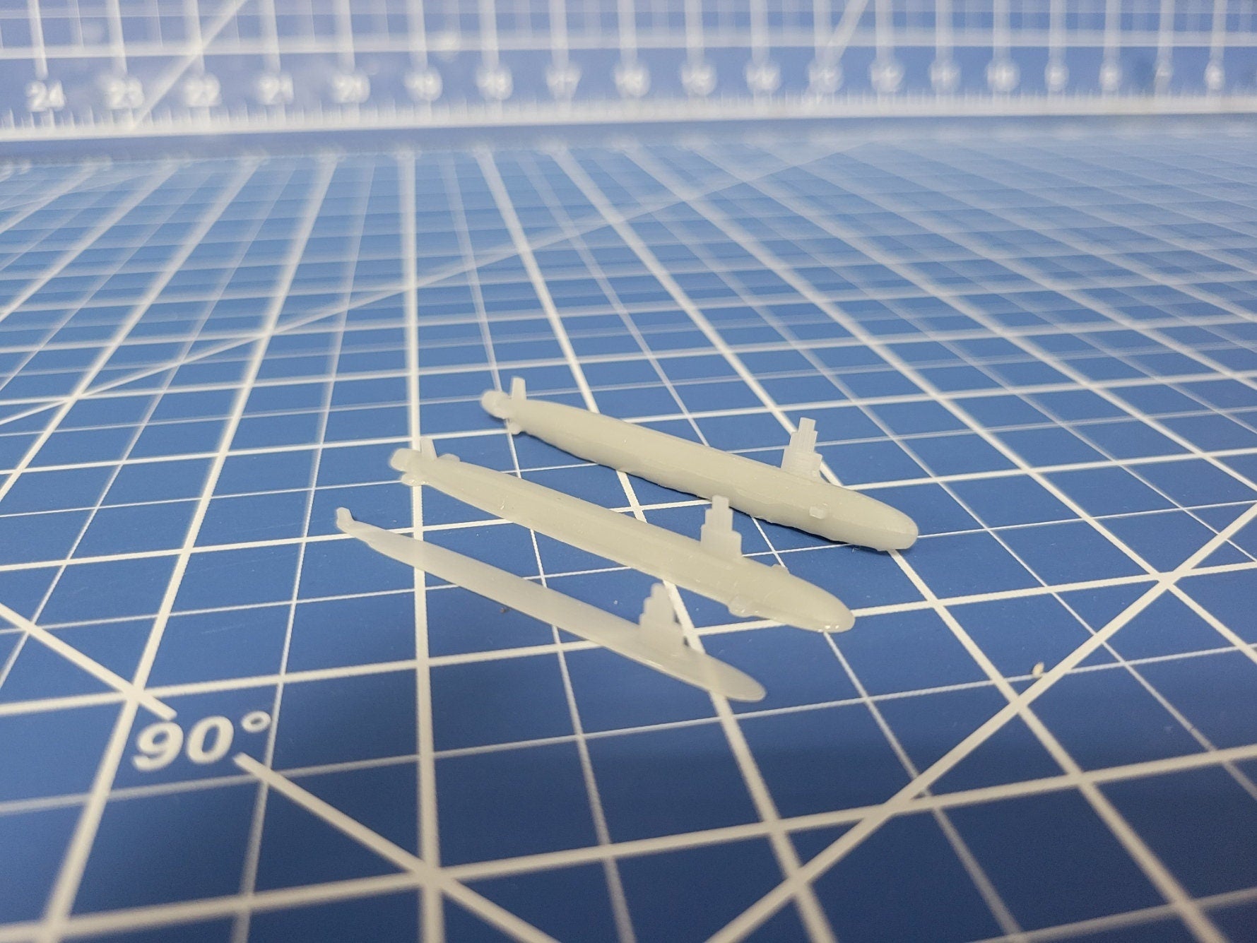 Missile Submarine - Virginia Class - USN - Wargaming - Axis and Allies - Naval Miniature - Tabletop Games - Warships