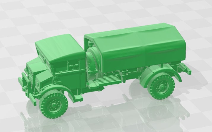 CMP 3t F60L - 1:100 scale - Canada - Tanks - Armored Vehicle - World Of Tanks - War Game - Wargaming - Axis and Allies - Tabletop Games