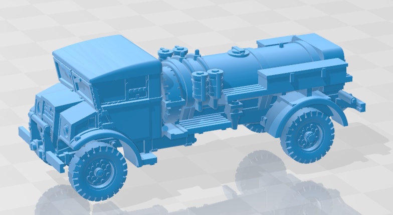 CMP 3t F60L - 1:100 scale - Canada - Tanks - Armored Vehicle - World Of Tanks - War Game - Wargaming - Axis and Allies - Tabletop Games