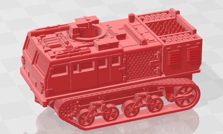 M4 HST Class B - 1:!00 scale - USA - Tanks - Armored Vehicle - World Of Tanks - War Game - Wargaming - Axis and Allies - Tabletop Games