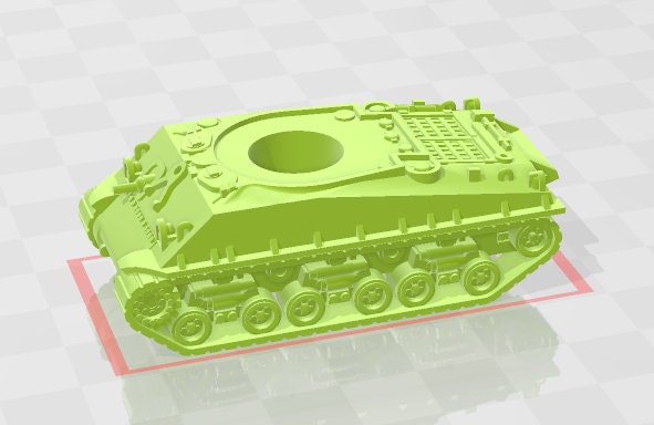 M4A3 - 1:100 - US - Tanks - Armored Vehicle - World Of Tanks - War Game - Wargaming - Axis and Allies - Tabletop Games