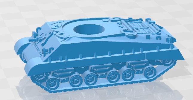 M4A3 - 1:100 - US - Tanks - Armored Vehicle - World Of Tanks - War Game - Wargaming - Axis and Allies - Tabletop Games