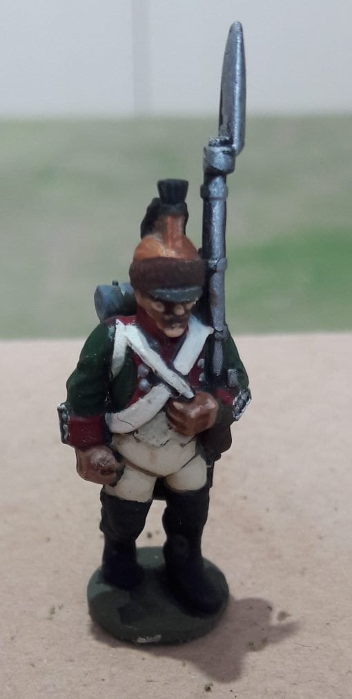 French foot Dragoons btg - Great for Table Top War Games And Dioramas - Resin 28mm Miniatures -