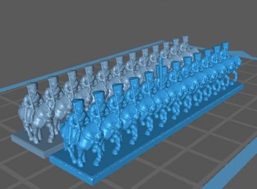 Prussian Dragoon 1812 - Great for Table Top War Games And Dioramas - Resin 6mm Miniatures -