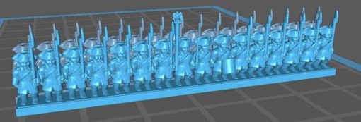 French with Bicorn and Greatcoat - Great for Table Top War Games And Dioramas - Resin 6mm Miniatures -