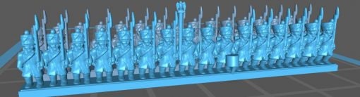 French with Greatcoat - Great for Table Top War Games And Dioramas - Resin 6mm Miniatures -