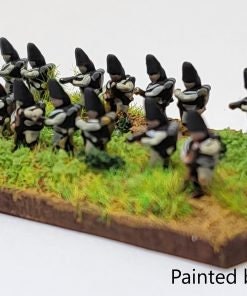 Spanish Line and Grenadier skirmishing - Great for Table Top War Games And Dioramas - Resin 6mm Miniatures -