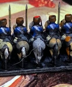 Russian Cossacks Fur cap - Great for Table Top War Games And Dioramas - Resin 6mm Miniatures -