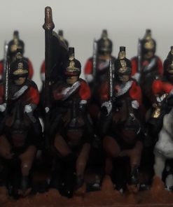 British Heavy Dragoons 1812 - Great for Table Top War Games And Dioramas - Resin 6mm Miniatures -