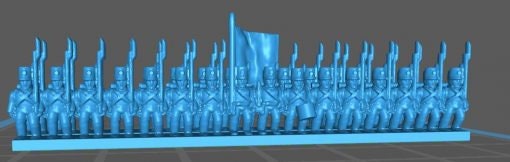 Portuguese Infantry 1808 - Great for Table Top War Games And Dioramas - Resin 6mm Miniatures -