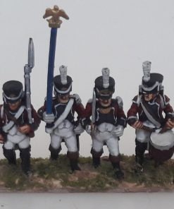 Napoleonic Swiss Battallion Pre 1813 - Great for Table Top War Games And Dioramas - Resin 28mm Miniatures -