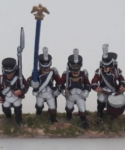 Napoleonic Swiss Battallion Pre 1813 - Great for Table Top War Games And Dioramas - Resin 28mm Miniatures - Bolt Action -