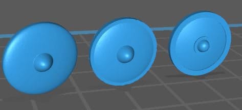 Dark Age Shields 1 - Great for Table Top War Games And Dioramas - Resin 28mm Miniatures -