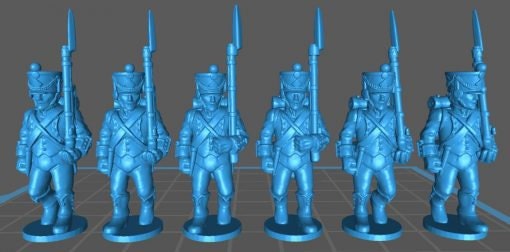 French Light 1808, high uniform, shako cords - Great for Table Top War Games And Dioramas - Resin 28mm Miniatures -