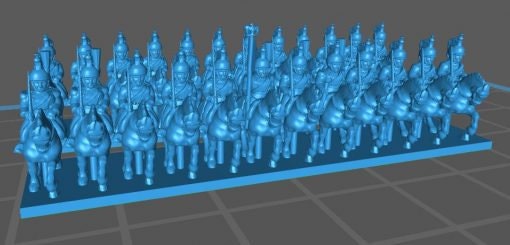 French DRAGOON - Great for Table Top War Games And Dioramas - Resin 6mm Miniatures -