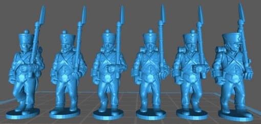 French Line 1808, loose trousers - Great for Table Top War Games And Dioramas - Resin 28mm Miniatures -