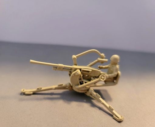 Italian Breda 20 mm gun - Great for Table Top War Games And Dioramas - Resin 28mm Miniatures -
