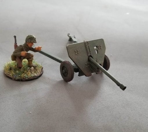 Japanese Type 1 Anti Tank Gun  Great for Table Top War Games And Dioramas - Resin 28mm Miniatures - Bolt Action -