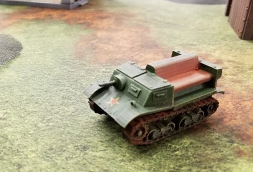 Soviet T-20 Komsomolets Armoured Carrier - Great for Table Top War Games And Dioramas - Resin 28mm Miniatures -