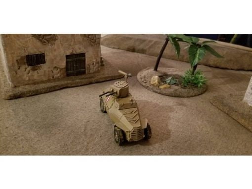 Marmon-Herrington Armoured Car, Mark II - Great for Table Top War Games And Dioramas - Resin 28mm Miniatures -