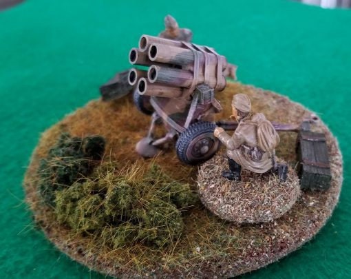 Nebelwerfer - Great for Table Top War Games And Dioramas - Resin 28mm Miniatures -
