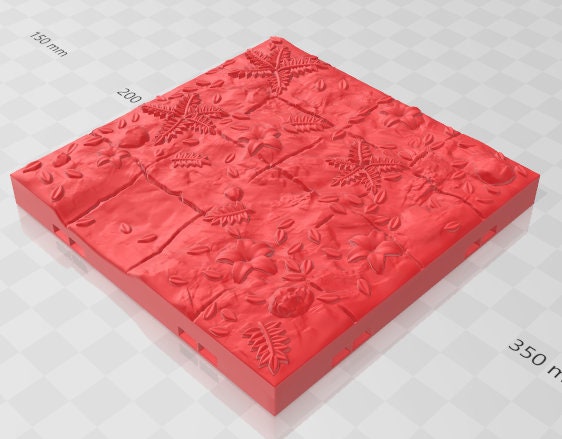 Path Bases Grid - Shadowgrove Set 2 -Fat Dragon Games- DND- Pathfinder -RPG- Terrain-28 mm / 1" - Dungeon & Dragons -