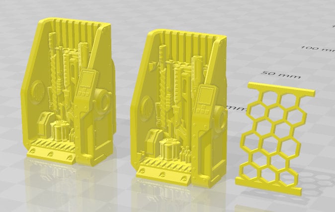 Arms Dealer - Novus Landing - Starfinder - Cyberpunk - Science Fiction - Syfy - RPG - Tabletop - Scatter - Terrain - 28 mm / 1" Scale