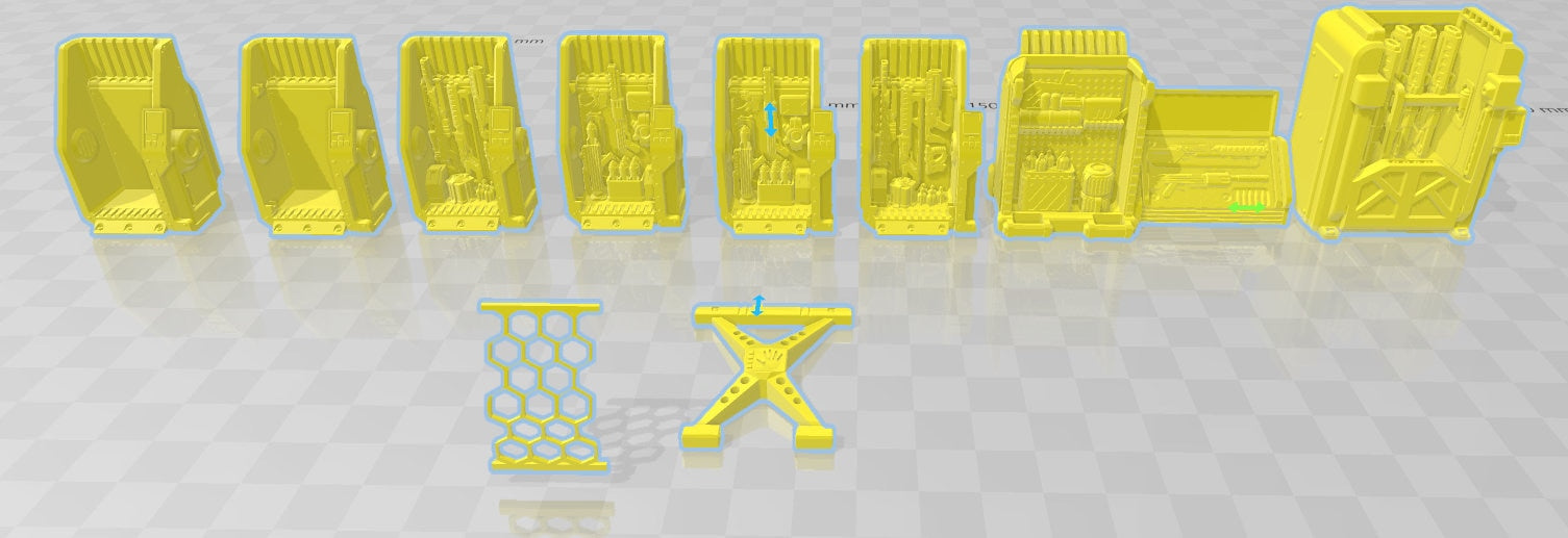 Arms Dealer - Novus Landing - Starfinder - Cyberpunk - Science Fiction - Syfy - RPG - Tabletop - Scatter - Terrain - 28 mm / 1" Scale