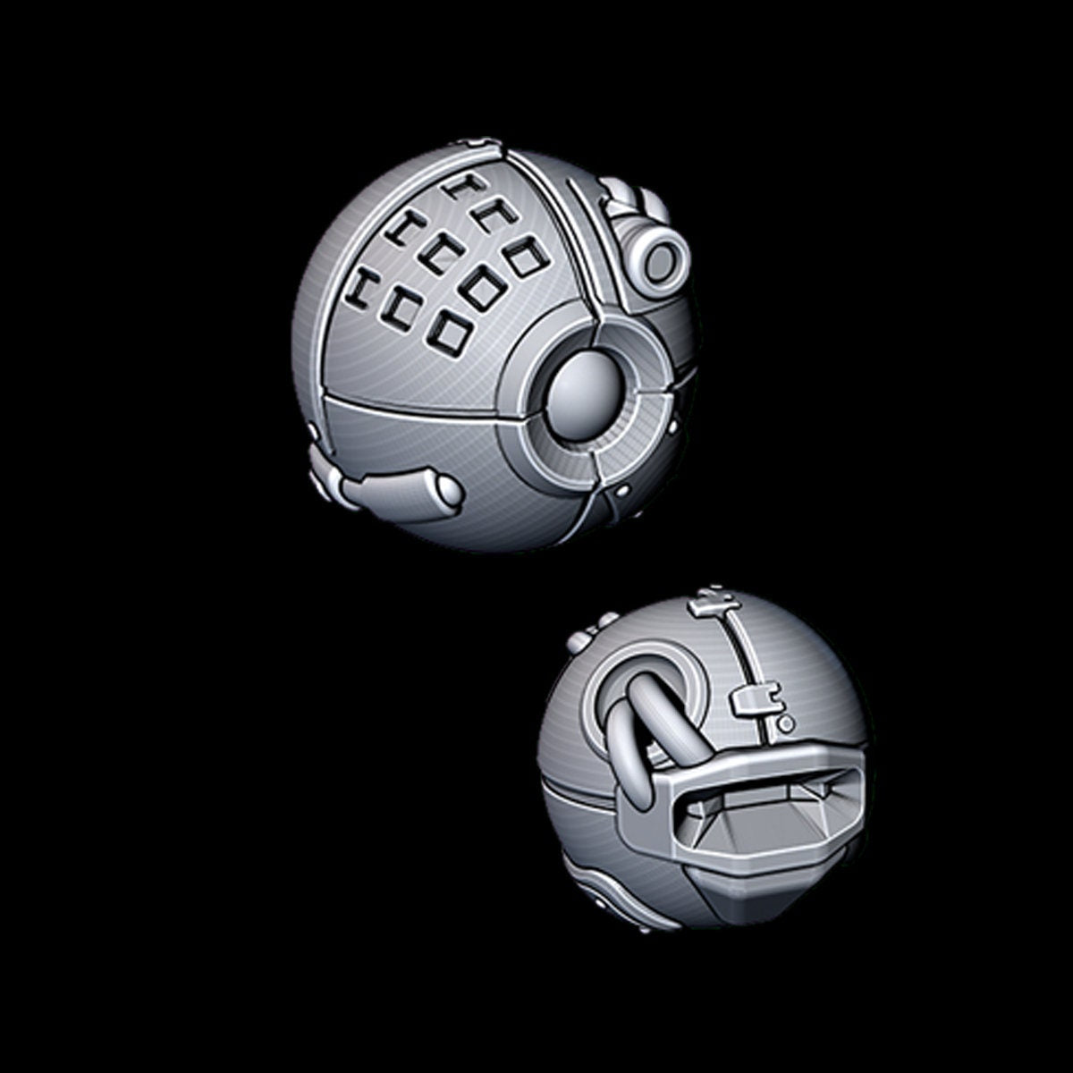 Sentry Drone - Novus Landing - Starfinder - Cyberpunk - Science Fiction - Syfy - RPG - Tabletop - Scatter- Terrain- 28 mm / 1"