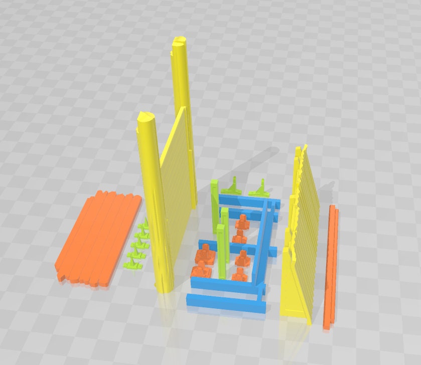 Tower & Walls - Oasis in the Sea of Dirt - Atom Punk - Starfinder - Cyberpunk - Science Fiction - Syfy - RPG - Tabletop- Scatter-28mm