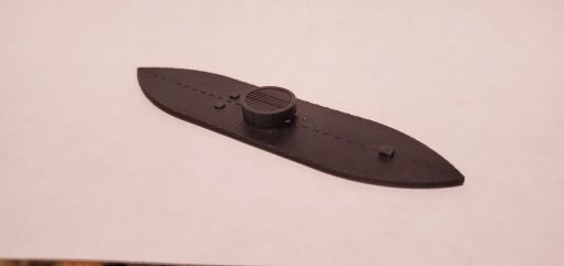 Monitor & Virginia - Union - Ships - Sailboats - Age of Sail - War Game - Wargaming - Tabletop Games - 1/600 Scale