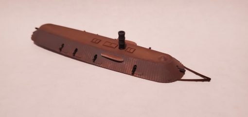 Monitor & Virginia - Union - Ships - Sailboats - Age of Sail - War Game - Wargaming - Tabletop Games - 1/600 Scale