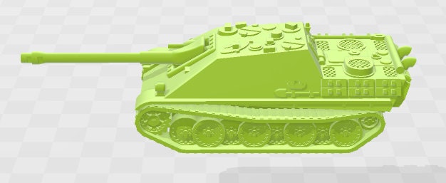 Jagdpanther - 1:100 Scale - Germany - Tanks - Armored Vehicle - World Of Tanks - War Game - Wargaming -Tabletop Games