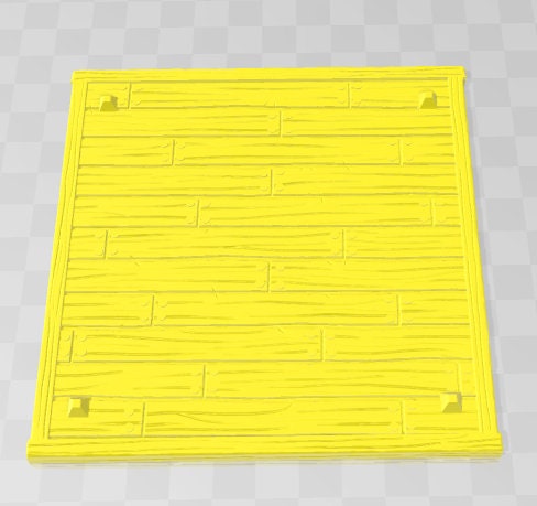 Wood Floors - DND - Dungeons & Dragons - RPG - Pathfinder - Tabletop - TTRPG - City of Oxwell - 28 mm