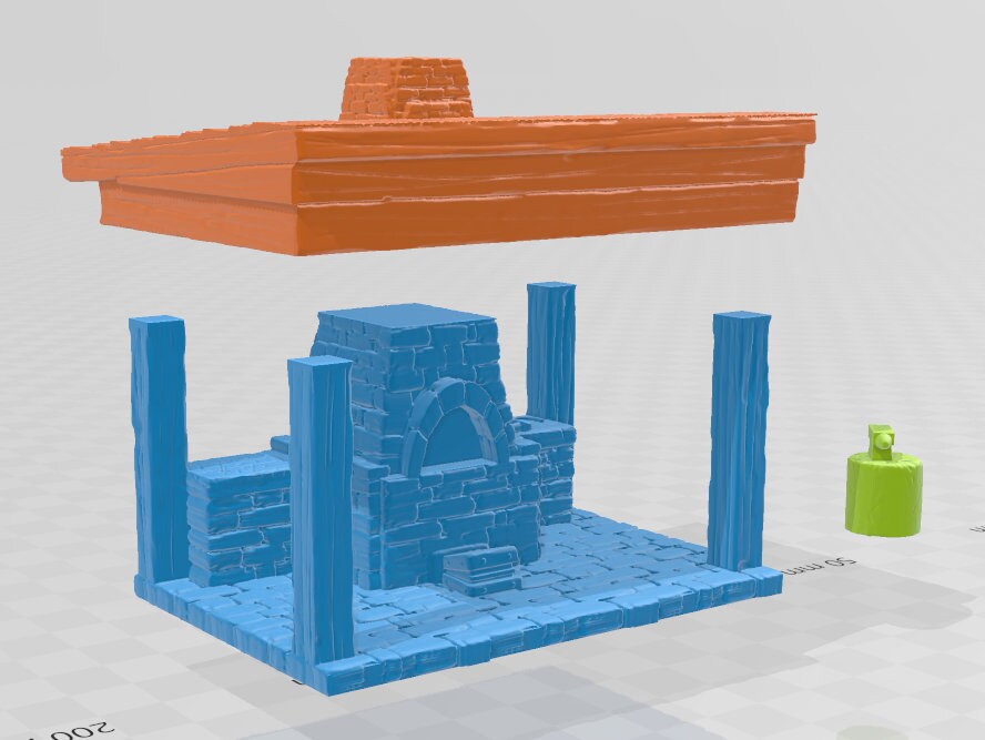 Smithy - Oars Rest - DND - Dungeons & Dragons - RPG - Pathfinder - Tabletop - 28mm