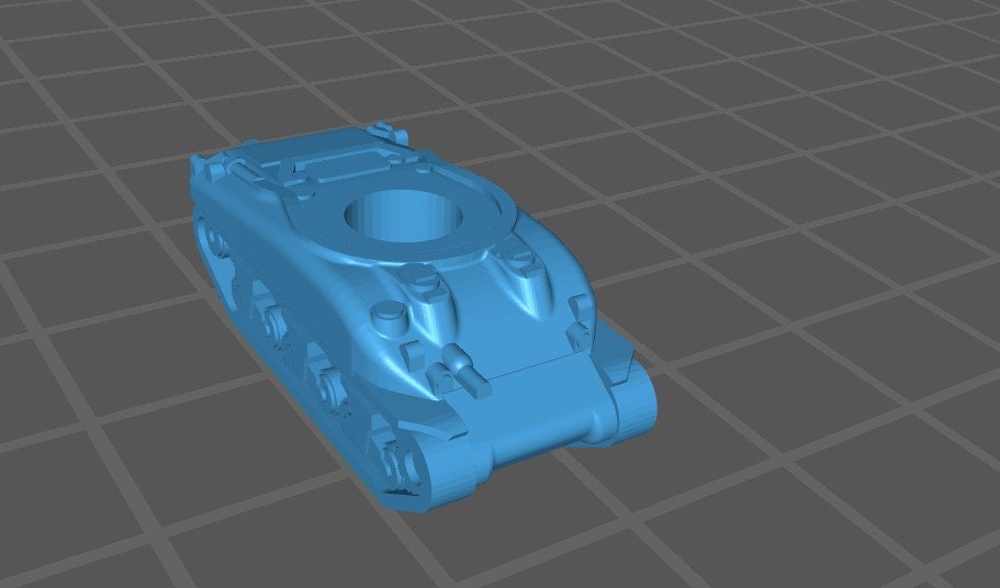 M4A1 - 1:200 - US - Tanks - Armored Vehicle - World Of Tanks - War Game - Wargaming - Axis and Allies - Tabletop Games