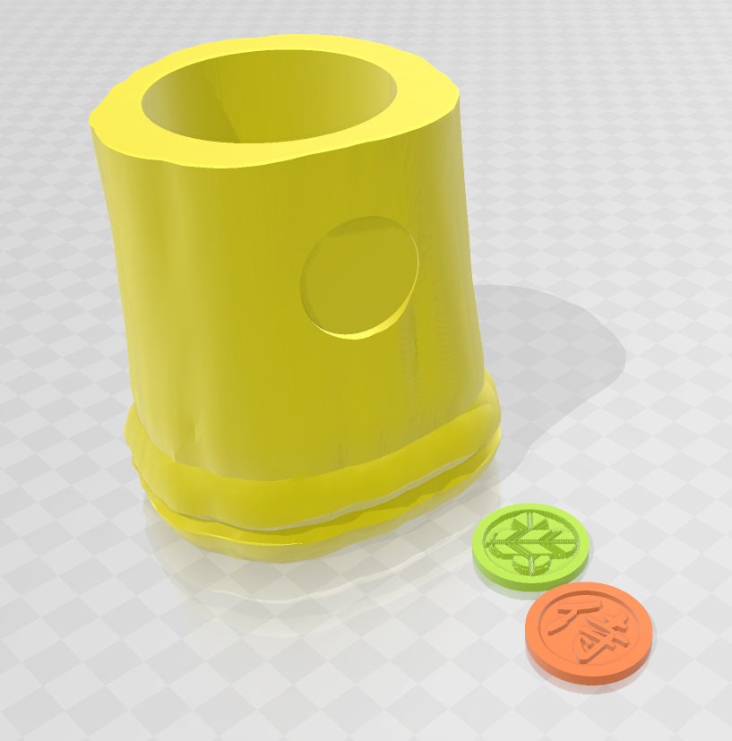 Samurai - Bamboo Cup - DND - Pathfinder - Dungeons & Dragons - - Test of Honour - RPG - Tabletop - 28 mm / 1"