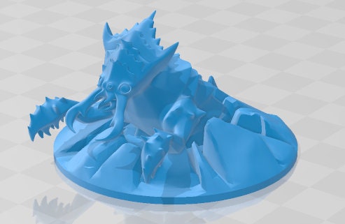 Ankheg Popping Out of Ground Mini - DND - Pathfinder - Dungeons & Dragons - RPG - Tabletop - mz4250- Miniature-28mm-1"Scale