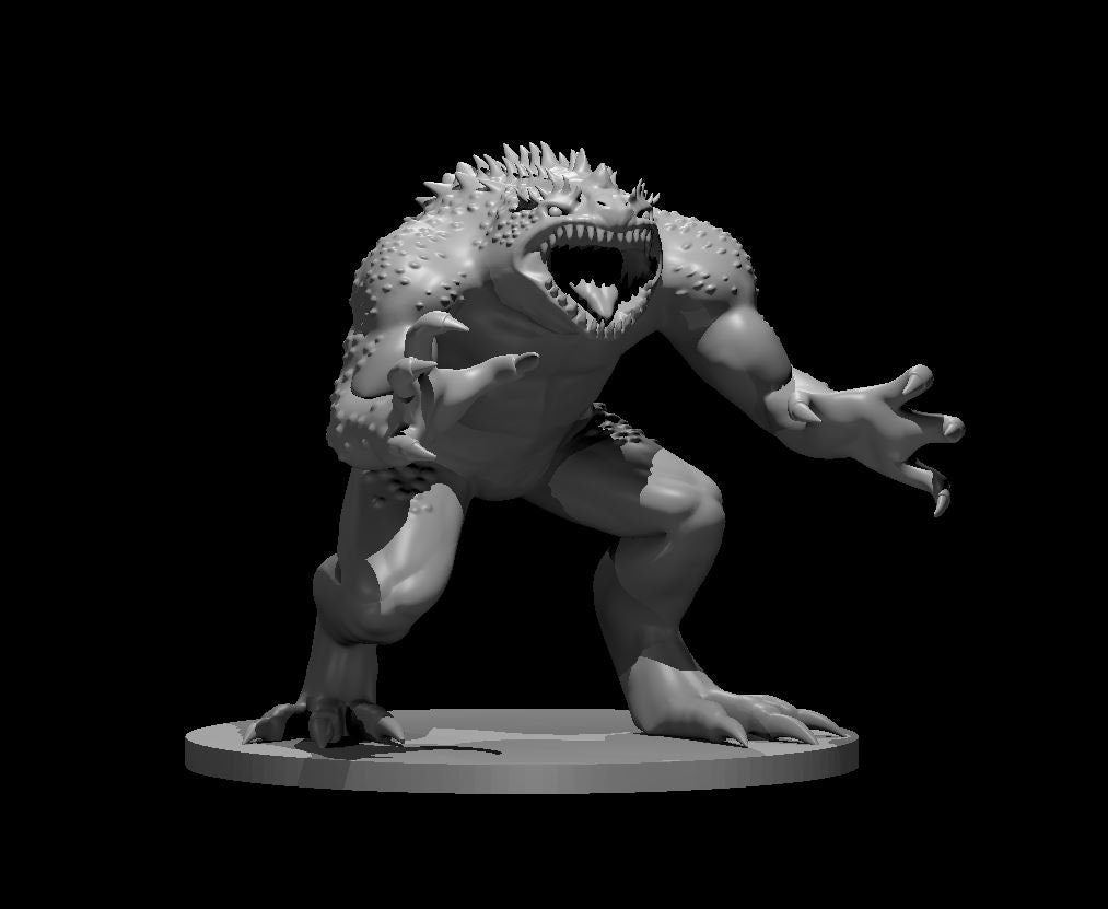 Demon Hezrou Mini - DND - Pathfinder - Dungeons & Dragons - RPG - Tabletop - mz4250- Miniature-28mm-1"Scale