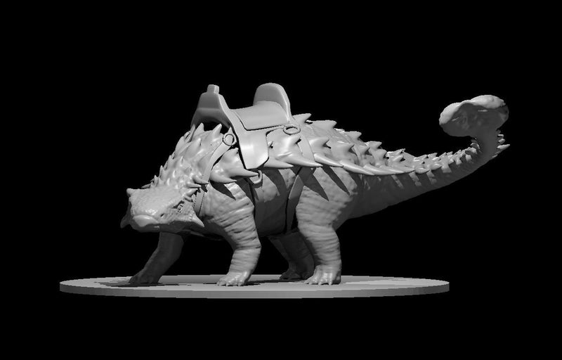 Ankylosaurs Mini - DND - Pathfinder - Dungeons & Dragons - RPG - Tabletop - mz4250- Miniature-28mm-1"Scale