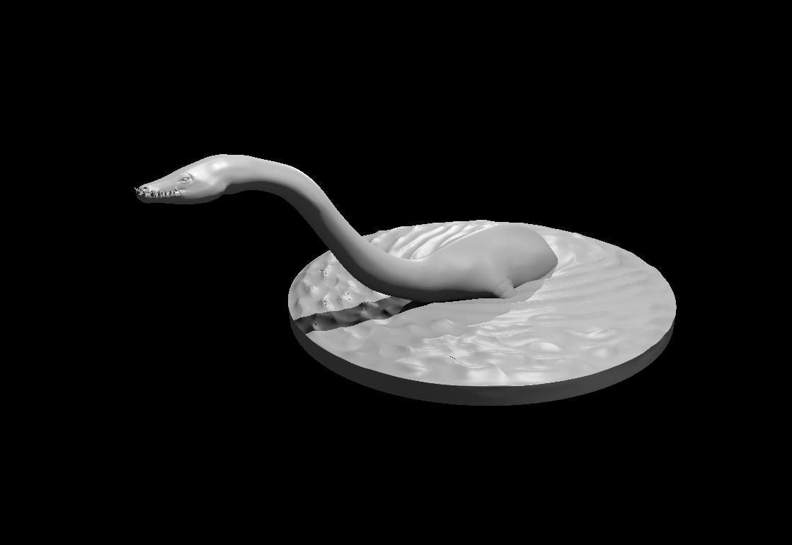 Plesiosaurus Mini - DND - Pathfinder - Dungeons & Dragons - RPG - Tabletop - mz4250- Miniature-28mm-1"Scale