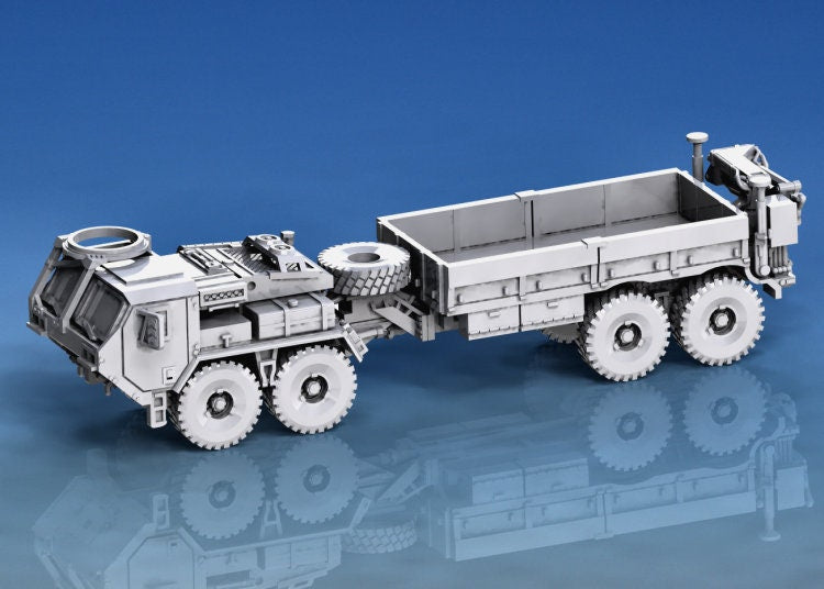 MK48 Dragon Wagon - accessories included - 1/100 Scale - US - Armored Vehicle - World Of Tanks - War Game - Wargaming - Axis and Allies