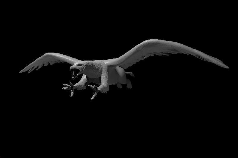 Griffon Mini - DND - Pathfinder - Dungeons & Dragons - RPG - Tabletop - mz4250- Miniature-28mm-1"Scale