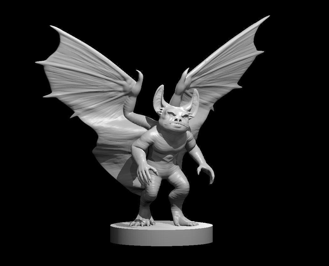 Homunculus Mini - DND - Pathfinder - Dungeons & Dragons - RPG - Tabletop - mz4250- Miniature-28mm-1"Scale