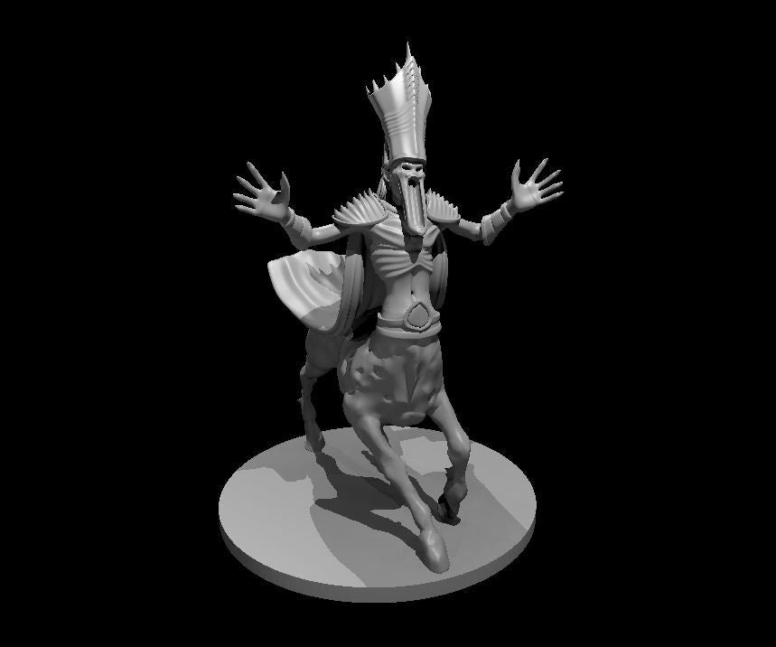 Centaur Bodak Lich Mini - DND - Pathfinder - Dungeons & Dragons - RPG - Tabletop - mz4250- Miniature-28mm-1"Scale