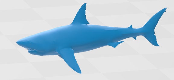 Hunter Shark Mini 3 Pieces - DND - Pathfinder - Dungeons & Dragons - RPG - Tabletop - mz4250- Miniature-28mm-1"Scale