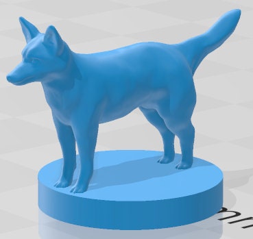 Jackal Mini - DND - Pathfinder - Dungeons & Dragons - RPG - Tabletop - mz4250- Miniature-28mm-1"Scale