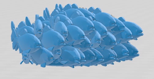 Swarm of Quippers Mini - DND - Pathfinder - Dungeons & Dragons - RPG - Tabletop - mz4250- Miniature-28mm-1"Scale