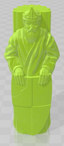 Tower And Statues - Shadowgrove Set 3 -Fat Dragon Games- DND- Pathfinder -RPG- Terrain-28 mm / 1" - Dungeon & Dragons -