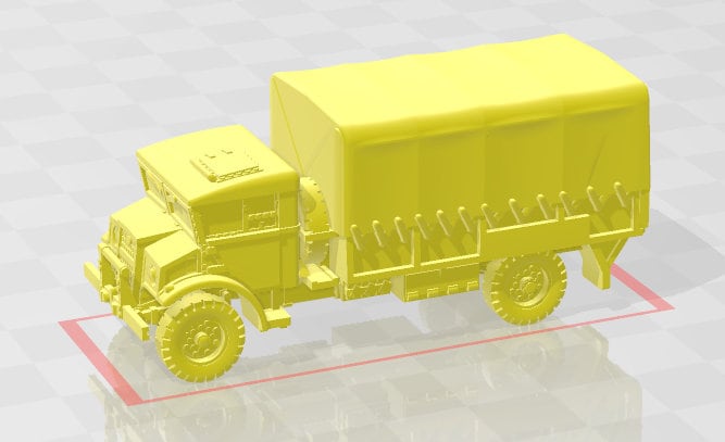 CMP 3t F60L - 1:100 scale - Canada - Tanks - Armored Vehicle - World Of Tanks - War Game - Wargaming - Axis and Allies - Tabletop Games